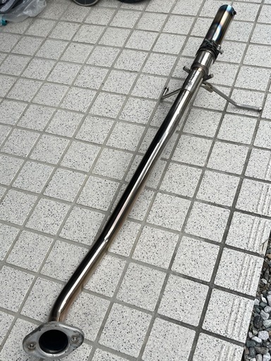FD2 モリモリ管100Φ マフラー シビックタイプR 3Q自動車 百式自動車 3Q 