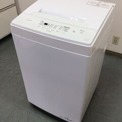 （10/5受渡済）JT9585【IRISOHYAMA/アイリスオーヤマ 6.0㎏洗濯機】2023年製 IAW-T604E 家電 洗濯 簡易乾燥付