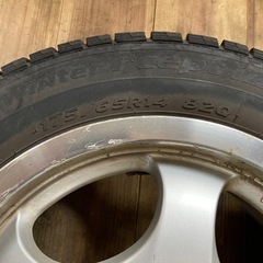 ハンコック　4本セットスタッドレスタイヤ　ホイール 