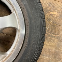 ハンコック　4本セットスタッドレスタイヤ　ホイール 