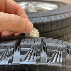 BS BLIZZAK VRX3 195/65R15　スタッドレス　2022年　ホイール付