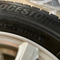 BS BLIZZAK VRX3 195/65R15　スタッドレス　2022年　ホイール付