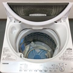 JT9586【TOSHIBA/東芝 7.0㎏洗濯機】2019年製 AW-7G6-W 家電 洗濯 簡易乾燥付