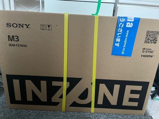 【新品未開封】ゲーミングモニター（FullHD 240Hz） INZONE M3 (SDM-F27M30)