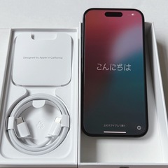 Apple iPhone 15  ブラック 256G バッテリー100% 美品