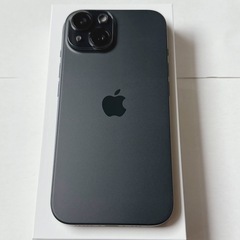 Apple iPhone 15  ブラック 256G バッテリー100% 美品