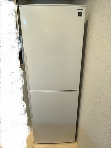 シャープ 冷凍冷蔵庫 SJ-PD28E-W 2019年製 280L