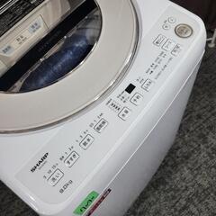 🙇‍♂️k061109売約済み❌7090‼️配送設置は無料🙌‼️最新2023年製✨SHARP 9kg 洗濯機 インバーター付き静音モデル