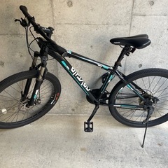 ネクスタイル　オフロードバイク　26インチ　ディスクブレーキ　21段変速　フロントサスペンション