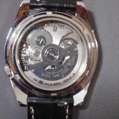 SEIKO ファイブ自動巻き　裏蓋スケルトン　付属品多数　中古美品