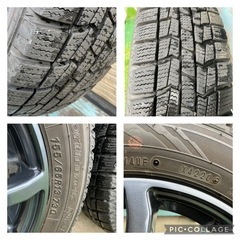 ダイハツ エッセ で使用　スタッドレスタイヤ 155/65R13 13インチ　ホイール 4本セット 日本製ノーストレックN3i+レーベンLH 1340+45 4H100