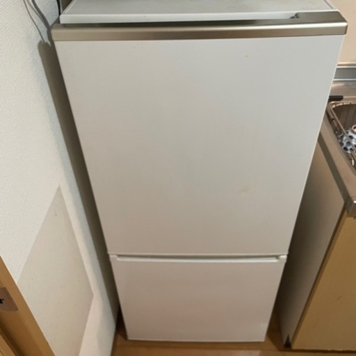 冷蔵庫 AQUA ホワイト説明書付き 168L