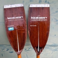 s0928601 ●引き取り限定● カヌー オールセット ウォータースポーツ マリンスポーツ カヤック パドル 中古品