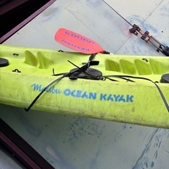 s0928602 ●引き取り限定● カヌー オールセット ウォータースポーツ マリンスポーツ カヤック パドル 中古品