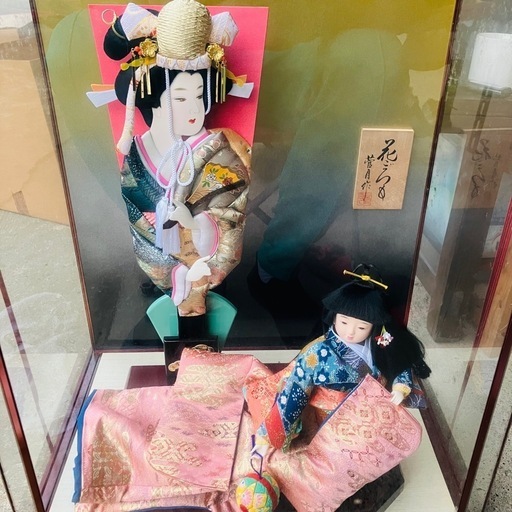 特大　羽子板　人形　オルゴール付　動作確認済