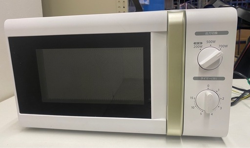 商談中　☆ 電子レンジ YAMAZEN 山善　ターンテーブル　PJRB-177-WH5 2022年製