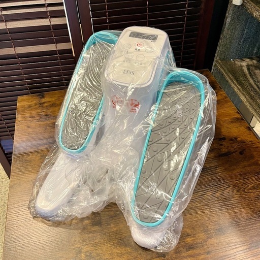 【池上店】未使用 EBiS エビス らくらく自転車運動 ステッパーサイクル ステッパー ステップ 足踏み 健康器具 ジョギング 未使用品 開封のみ