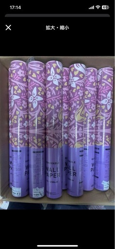 剥せる壁紙Francfranc×ANNA SUI