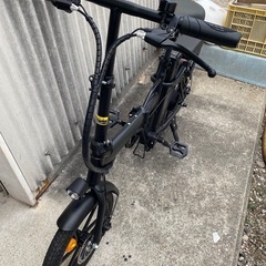 モペット 折りたたみ フル電動自転車 16インチ 2023年