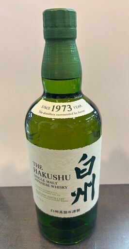 J5270 ★人気品★ サントリーウイスキー白州  700ml瓶　43度　未開栓　【リユースのサカイ柏店】