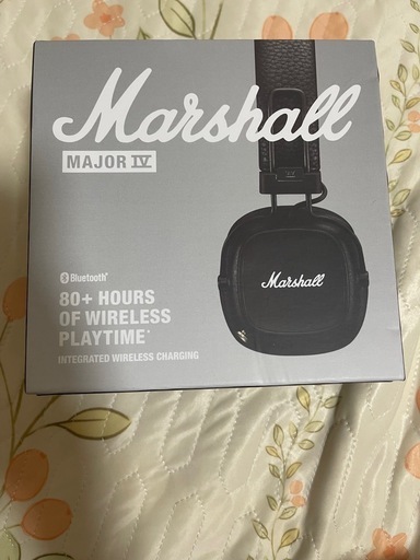 マーシャル MAJOR IV 4 ワイヤレス ブルートゥース ヘッドフォン 80時間以上の連続再生/高速ワイヤレス充電/重低音 折りたたみスポーツヘッドセット