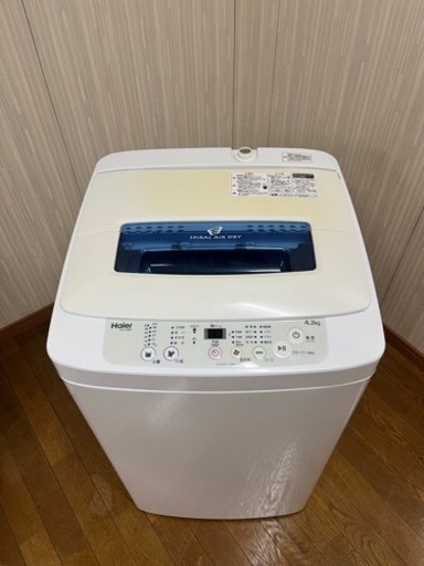 i 激安洗濯機!! Haier 2019年 4.2kg 全自動電気洗濯機 JW-K42M 家電 生活家電 洗濯機