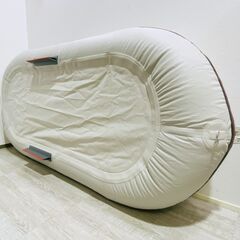 使用少 おまけ付 ジョイクラフト 4人乗りゴムボート TRK-4 JOYCRAFT 全面板底 フラットボトム ダイナキール 手漕ぎ E1DN0301