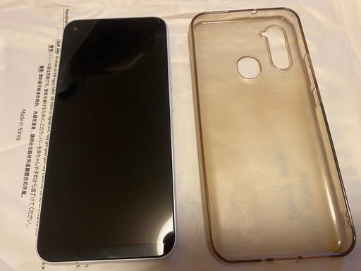 【最終値下げ中！】ZTE Libero 5G (Y!mobile)A003ZT ホワイト/ クリアケース付き“配送可”