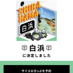 サイコロきっぷ 乗車券特急券 金沢 二人分 往復 日にちや座席指定前