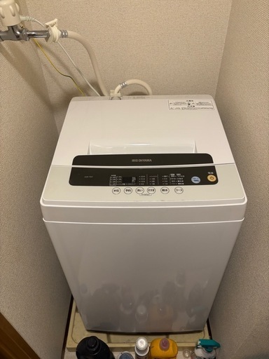 1年前に新品購入！アイリスオーヤマ洗濯機