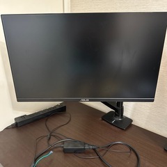 ASUS 23インチ　モニター　モニターアーム付き ASUS ゲーミングモニター 23.8インチ モニターアーム付き