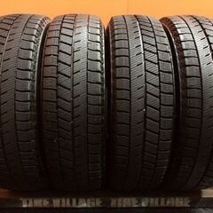 【BS BLIZZAK VRX3 155/65R14】スタッドレス【SIBILLA 14インチ 4.5J4HPCD100+45】21年製 バリ溝 N-BOX ウェイク等　(VTI034) 