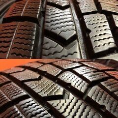 【DUNLOP WINTER MAXX WM02 195/65R15】スタッドレス【トヨタ 30プリウス 純正ホイール 15インチ 6J5HPCD100+45】バリ溝 　(KTN160)