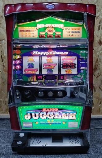 コイン不要機付き　ハッピージャグラーＶ　パチンコ　スロット　パチスロ