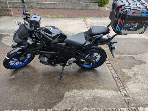 スズキ GSX-S125 2023年 タイタンブラック 71XXkm 記録簿有り 8BJ
