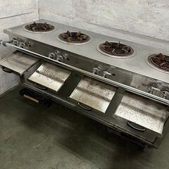 Tanico】 タニコー 4口 ガステーブル こんろ LPガス 厨房機器 厨房用品