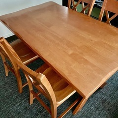 取引完了】ダイニングテーブルセット
