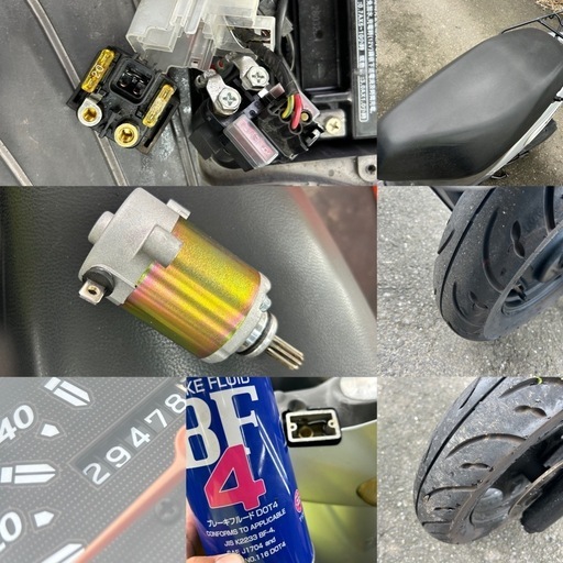 ⭐️自賠責R8.5付.アドレスV125G⭐️セルモーター・プラグ・スタータリレーなどなど新品交換⭐️イロイロ整備済みで快調！！125cc原付2種スクーター⭐️ ⭐️自賠責R8.5付.アドレスV125G⭐️セルモーター・プラグ・スタータ