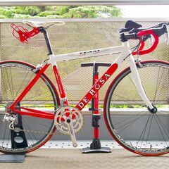 DE ROSA TEAM ロードバイク※11/22まで40%OFF！！！ idoldisk105di2red.jpg