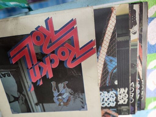 60年代のロックンロールレコードセット
