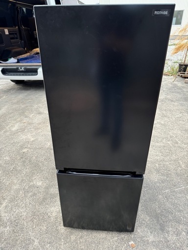 ヤマダ 2ドア冷蔵庫 YRZ-F15LK 2024年 156L 家電 キッチン家電 冷蔵庫