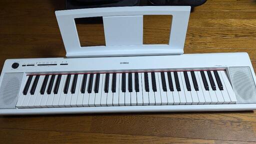 YAMAHA NP-12WH  piaggero（ピアジェーロ）」 61鍵盤 ホワイト