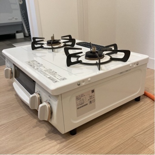 リンナイ ホワロ 2023年製 プロパンガス用 ET34NJH4-W2 ガスコンロ