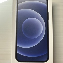 iPhone12、128GB、ブラック、SIMロック解除済み