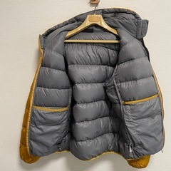 mont-bell ライトアルパイン ダウンパーカー ダウンジャケット イエロー