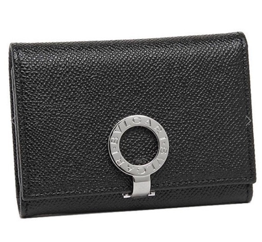 ブルガリ BVLGARI レザー コインケース ブラック　財布