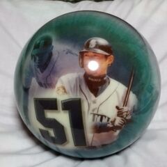 新品未使用　イチロー　ボーリングボール
