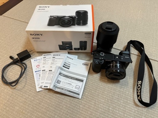 SONYα6100 Iダブルズームレンズキット