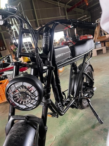 super73 系y1電動アシスト自転車ebike スロットル付き