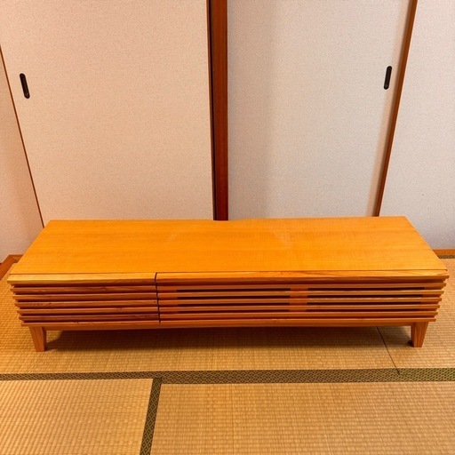 美品！テレビ台　テレビボード　ナチュラル　北欧風　ウッドテイスト　ReCENO